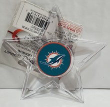 Miami Dolphins Acrylic Star Ornament - NFL - $11.63
