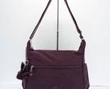 Kipling Alenya Crossbody Shoulder Bag Purse Polyamide HB6628 Dark Plum T... - £59.22 GBP
