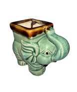 Vintage Small Asian Lucky Elephant Bamboo Planter Succulent Japanese Chi... - $31.12 CAD