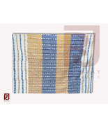 Kente Handwoven Cloth Asante Ghana Ashanti African Ghanaian Woven Fabric... - £144.88 GBP
