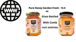 Pure Honey Garden Fresh - 12.5 oz With Honey Comb. 4 Glass Jars Included - $40.00