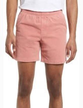GoodLife Men&#39;s Ash Rose Pink Corduroy Pull On Elastic Waist Shorts Xl NWT - £32.17 GBP