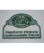 (1979) 6th Annual Monterey Historic Automobile Races (Patch) - $116.25 CAD