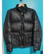 GAP Vintage Y2K Black Mens L Goose Down Oversized Quilted Puffer Jacket - $1,095.42 MXN