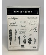 Pre-Used Stampin’ Up! Sale-A-Bration “Thanks A Bunch” Set of 18 Photopol... - $9.88