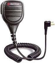 Speaker Mic for Motorola Radio 2 Pin Shoulder Microphone Compatible with Motorol - £38.69 GBP
