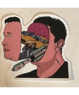 Elon Musk Sticker Face With Car And Rocket - £2.20 GBP