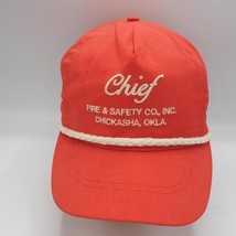 Gorra Trucker Snapback Chief Fire &amp; Safety Co. Chickasha Oklahoma - $49.49