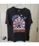 New ELTON JOHN / ROCKET MAN Retro Trendy Graphic T-Shirt Concert - Large... - $14.88 CAD