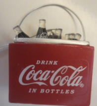 Coca-Cola Cooler with Metal Hangle and  8 Cokes on Ice Ornament 2011 - £9.86 GBP