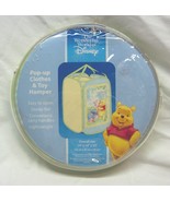 Vintage Walt Disney WINNIE THE POOH POP-UP CLOTHING &amp; TOY HAMPER 23&quot; NEW - €15,91 EUR