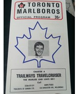 Toronto Marlboros vs London Knights  Program dec 4 1970 Junior A Hockey - $10.83 CAD
