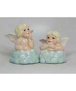 Cupid Angels - Magnetic Salt &amp; Pepper Shakers - They Kiss - $23.23 CAD