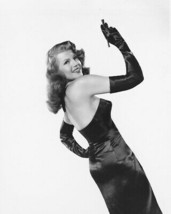 Rita Hayworth B&amp;W Gilda Stunning Publicity 8x10 Photo (20x25 cm approx) - $9.75