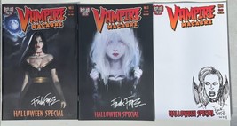 Vampire Macabre Halloween #1A-C Lot One Shot Lot Signed by Frank Forte Horror - £22.55 GBP