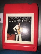 paul simon in concert live rythmin 8 track - £17.65 GBP