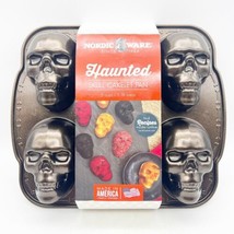 Nordic Ware Haunted Skull Cakelet Pan New - £23.67 GBP