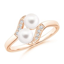 Authenticity Guarantee

ANGARA Dual Freshwater Pearl Ring with Diamond Accent... - $521.10