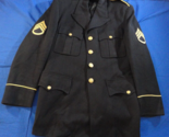 UNITED STATES ARMY SERVICE UNIFORM DRESS BLUE 450 ASU JACKET COAT POLY W... - $74.51