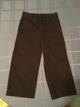 Boys - Size 5 -Austin Trading Co. pants - black khaki uniform - £4.68 GBP
