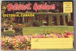 British Columbia Postcard Booklet Victoria The Butchart Gardens 20 Views - £3.23 GBP