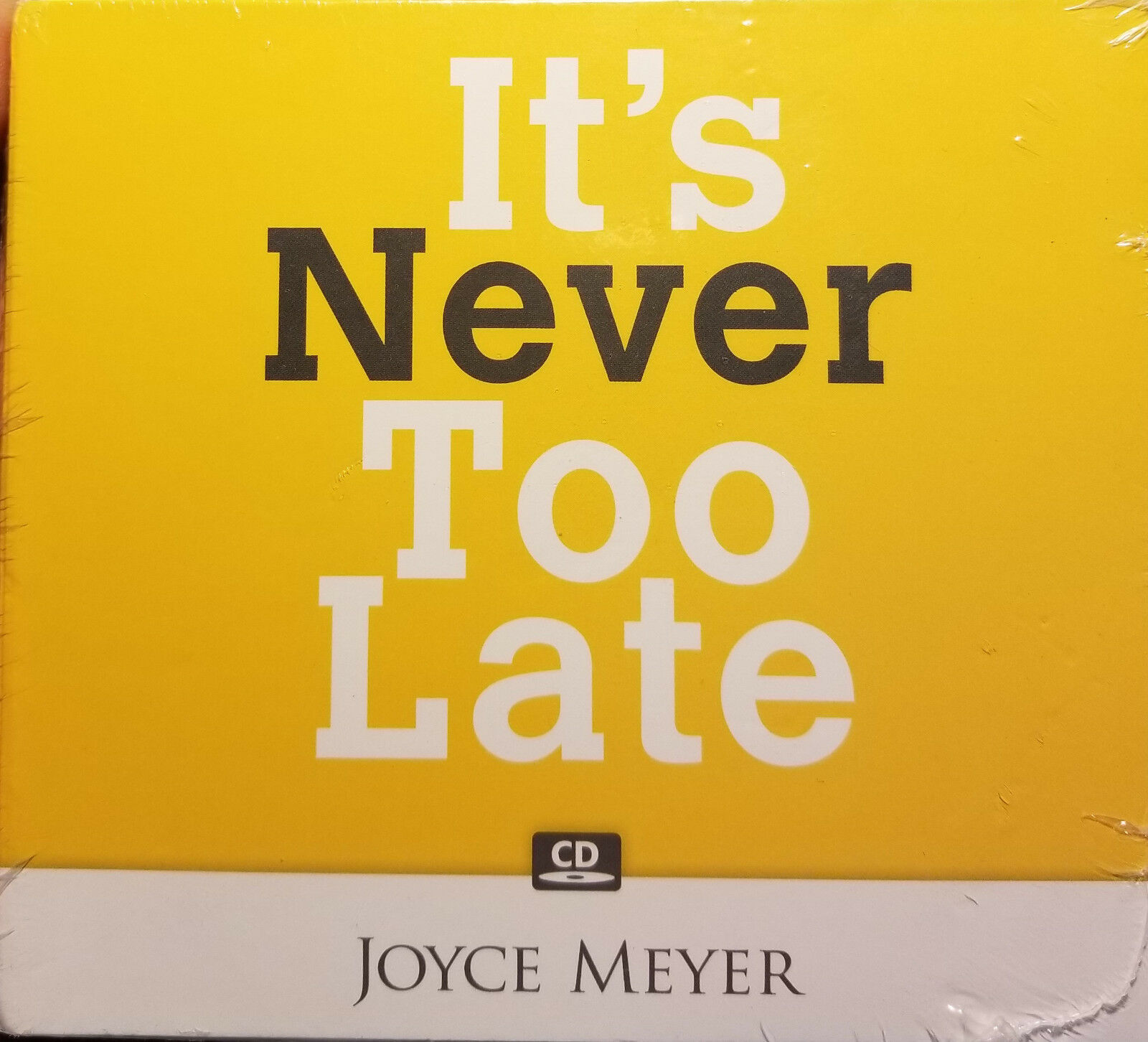 It&#39;s Never Too Late, Joyce Meyer, CD - $35.00