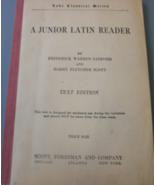 A Junior Latin Reader, written by Frederick Warren Sanford and Harry Fle... - $123.09 CAD