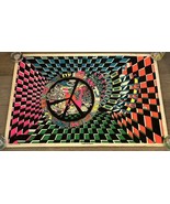 VTG Psychedelic 1970s Platt Blacklight Poster &quot;Power Of Eunice&quot; 23&quot;x35&quot; ... - $164.64 CAD