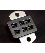 Beau FEMALE CINCH PLUG surface mount 6 pin spade analog power recepticle - €8,64 EUR
