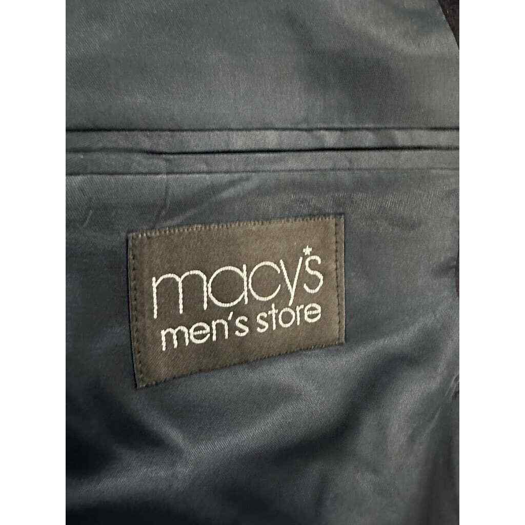 Mens Club Room 2 button Cashmere Blazer Sport Coat Navy Blue Vintage Sz L Item image 6