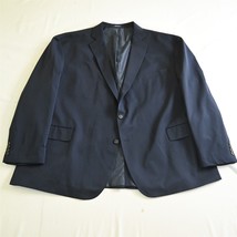 Stafford 56R Navy Blue Big and Tall Travel Stretch Mens Blazer Sport Coa... - $59.99