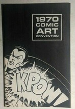 1970 NY COMIC ART CONVENTION program book Neal Adams Hal Foster Infantin... - $148.50