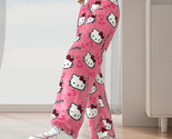 Pink Plush Sanrio Hello Kitty Women Pajama Pants Great Valentine Gift US... - £15.77 GBP
