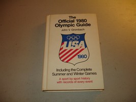 The Official 1980 Olympic Guide - John V. Grombach (Hardcover, 1980) Boy... - $15.83