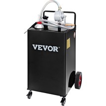 VEVOR Fuel Caddy, 35 Gallon, Gas Storage Tank on 4 Wheels, with Manuel Transfer  - $384.71