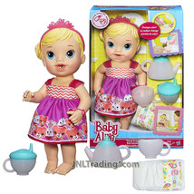 Year 2014 Baby Alive 12 Inch Doll Set - Caucasian TEACUP SURPRISE BABY - $69.99
