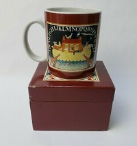 Lang and Wise Noah&#39;s Ark II Ellen Stouffer Coffee Mug Alphabet - £19.58 GBP