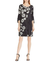Lauren Ralph Lauren Womens Print Flutter Sleeve Dress Size 10P - £66.17 GBP