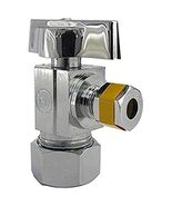 LASCO 06-9263 Angle Stop Quarter Turn Ball Valves, 5/8-Inch Compression ... - $35.55 CAD