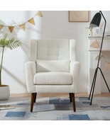 Modern Teddy Accent Chair: Comfy Living Room Lounge &amp; Reading Chair - $191.99