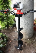 Two Man 52cc Post Earth Planting Gas Hole Digger Driller w/10&quot; 1M Soil D... - $329.99