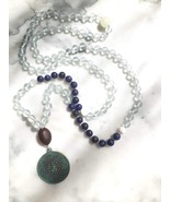 Sixth and Seven Chakra Japa Mala 108 Beads Prayer Beads - $44.00