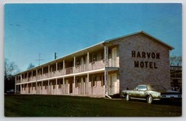 Carlisle PA Harvon Motel Hanover Street Pennsylvania Postcard F42 - $5.95