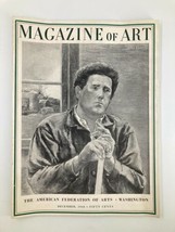 VTG Magazine of Art December 1940 Julian Levi The Writer at Home No Label - £15.14 GBP