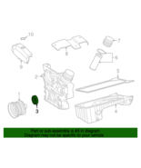 MERCEDES-SPRINTER CRANKSHAFT SEAL RINGS FRONT &amp; REAR 0179977447-02399784... - $79.99