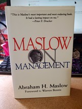 Maslow on Management - $29.95