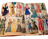 1938 Scrapbook Smash Book Butler Brothers Catalog Fashion &amp; Dress Design - £41.80 GBP