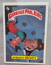 Garbage Pail Kids 1987 Series 7 282a Screwey Dewey Missing Copyright Bac... - $60.78