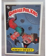 Garbage Pail Kids 1987 Series 7 282a Screwey Dewey Missing Copyright Bac... - $82.76 CAD