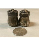 Mini Wedding. Sterling Silver Salt Shaker Set .925 - $285.86 MXN